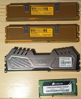 2x2GB, 1x GB DDR3