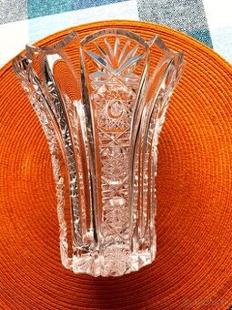 Kryštálová váza Bohemia crystal