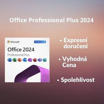 |SK| Microsoft Office 2024 Pro Plus |Dodanie hneď