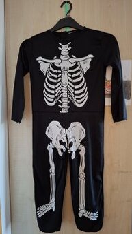 Maska na karneval - kostým kostra