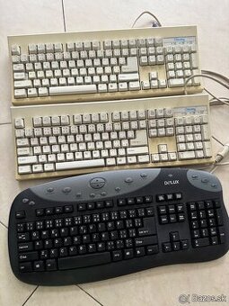 Chicony klávesnice KB-2961 (2 ks) + Delux K7005RF - 1