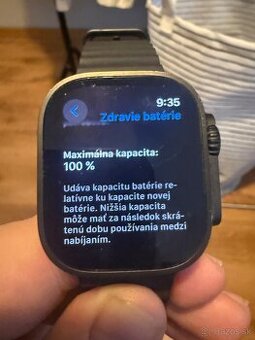 Apple Watch Ultra 2 49 mm Čierny titán - 1