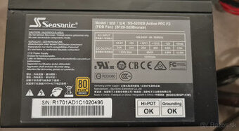 Zdroj Seasonic SS 520GB Active PFC3