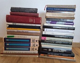 Knihy o Slovensku, Slovákoch, histórii, kultúre a iné 3/4