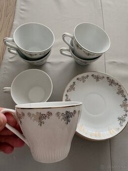 Sada šálky + tanierik 6ks