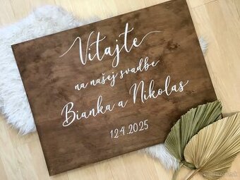 Uvítacie tabule (nie len na svadbu)