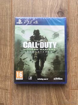 Call of Duty 4 Modern Warfare Remastered ZABALENA na PS4