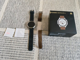 Huawei watch gt4 perfektný stav. + sklá a dva remienky