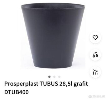 Kvetináč Prosperplast TUBUS 28,5l