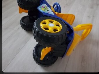 Detske odrážadlo s opierkou - auto