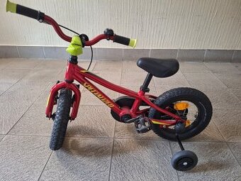 Predám detský bicykel 12 kola Specialized cerveny