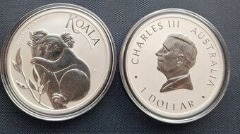 Australia Koala 1oz 2025 investicne striebro