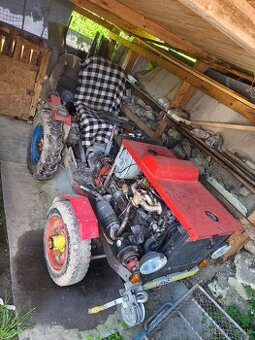 Malotraktor Škoda 1203 domáca výroba