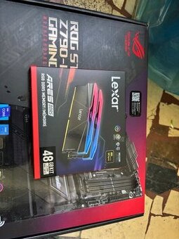 Lexar ARES 48 GB KIT DDR5 8000MHz CL40 RGB 2nd Gen Black
