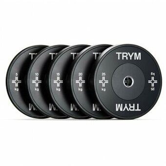 Olympijské kotúče 2x5 2x10 2x15 2x20kg +6x1,25kg, 50mm, sada