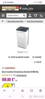 HANTECH mobilna klimatizacia 9000