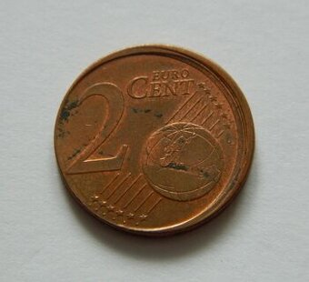Predám 2 euro cent 2002 F Nemecko - chyborazba