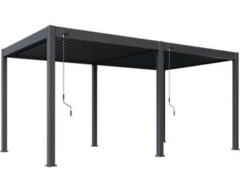 Bioklimatická hliníková Pergola 6x3 m