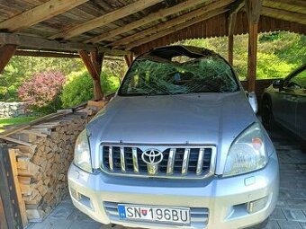 Toyota Land Cruiser 3.0d Havarovana