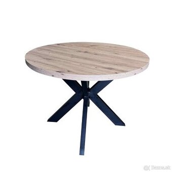 Predám jedálenský kruhový stôl priemer - 100cm NOVY