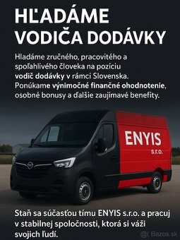 Vodič dodávky po SK