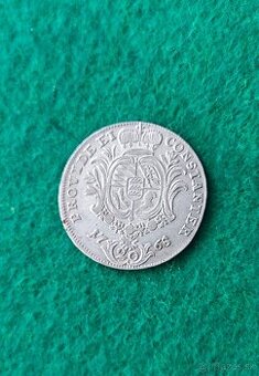 20 kreuzer 1765 Karl Eugen, Wurttemberg, velmi pekny - 1