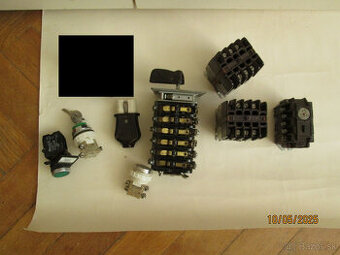 Predám prepinače, stykač, ochranu
