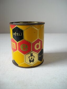 Stará plechovka na med