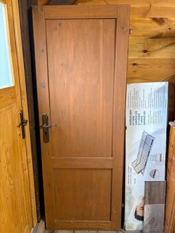 Drevené dvere - impregnované - 1