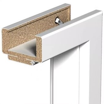 Regulovaná zárubňa 80P 100-140mm biela