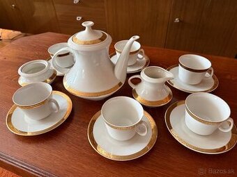 Retro porcelánový čajový servis EPIAG – ČSSR – 6 osôb