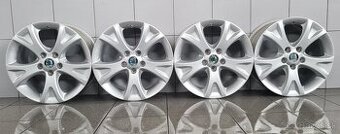 ŠKODA OCTAVIA ORIGINÁL HLINÍKOVÉ PALLAS DISKY 5x112 R 17