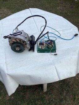 28v alternator prerobený na PV3s