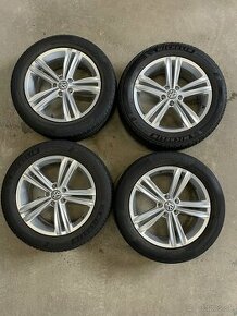 hliníkové disky VW r18, zimné pneumatiky 235/55 R18
