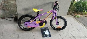 Predám detský bicykel 16 kola Lapierre  fialový