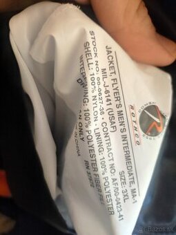 Bomber bunda NASA 3XL