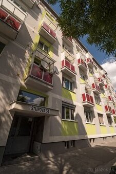 prenájom 2 izbový byt s balkónom Štúrova ulica Nitra