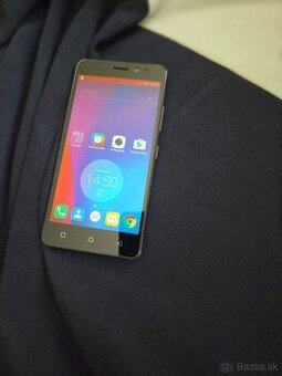 Lenovo K6 sivy voľný v peknom stave nalepené ochranné sklo A