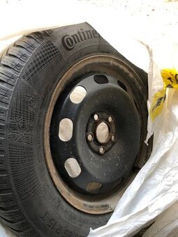 Predám plechove disky 5x100 R15