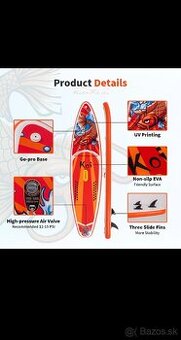 Paddleboard 335cm nový