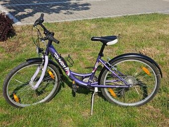 24" dievčenský bicykel