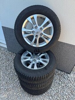 Hliníkové disky Toyota Auris 5x114,3 R15 + zimné 7mm