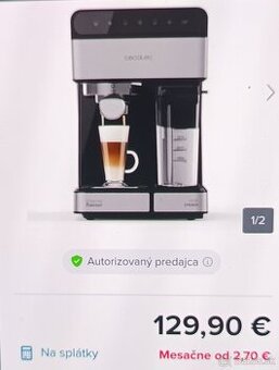 Predám pákovy kávovar