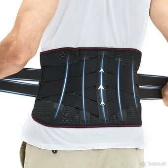 Chrbtový popruh Support Belt S M L XL XXL chrbtová ortéza s