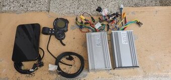 Kontroler k elektricke koloběžce s páčkou a displejem 60-72v