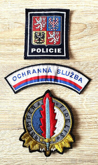 Policie policejní nášivky útvaru pro ochranu prezidenta