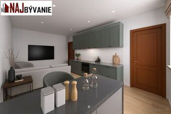 PREDAJ - 3 izbový + KK 68m2 s loggiou v pôvodnom stave