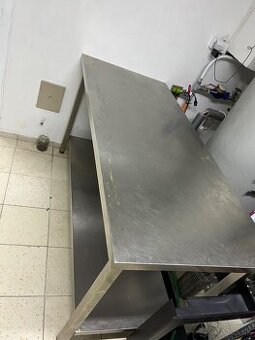 Gastro nerezový stôl