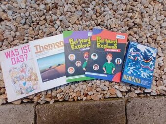 Knižky na učenie angličtiny a nemčiny