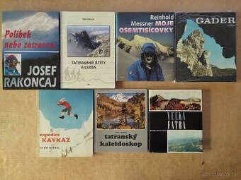 Knihy Horolezectvo, miestopis a iné 1.